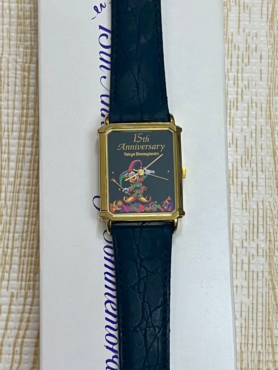 品良く着こなすため 激レア/東京ディズニーランド15周年記念/腕時計/非売品13 000個 ミッキーマウス