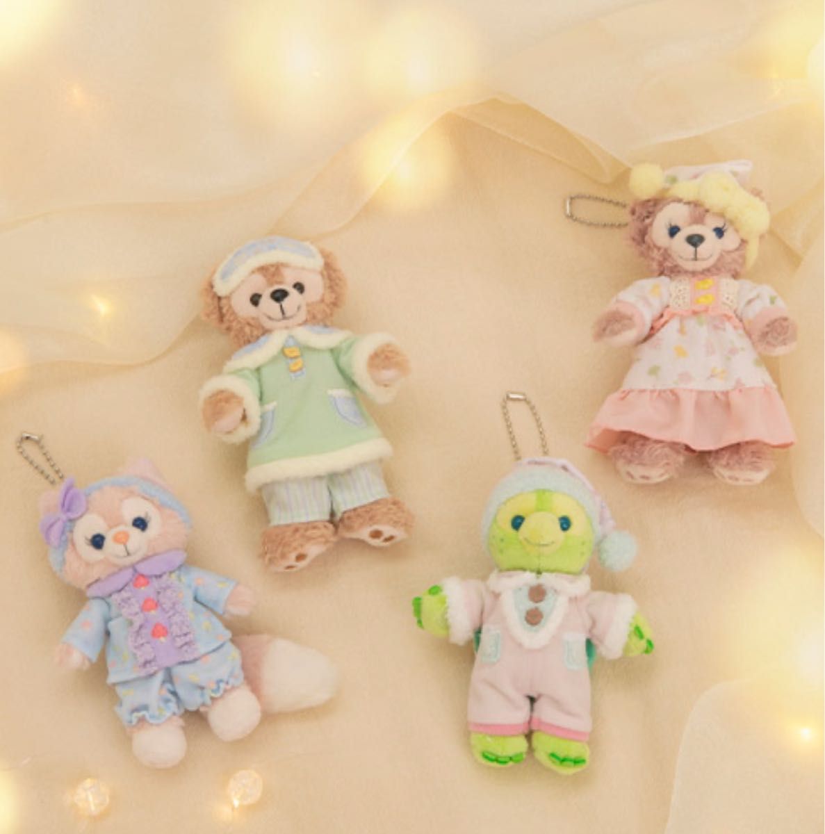 フォールズサウンドインビテーション ぬいぐるみバッジ 9点セット ダッフィー フォールズサウンドインビテーション ダッフィー ダッフィー