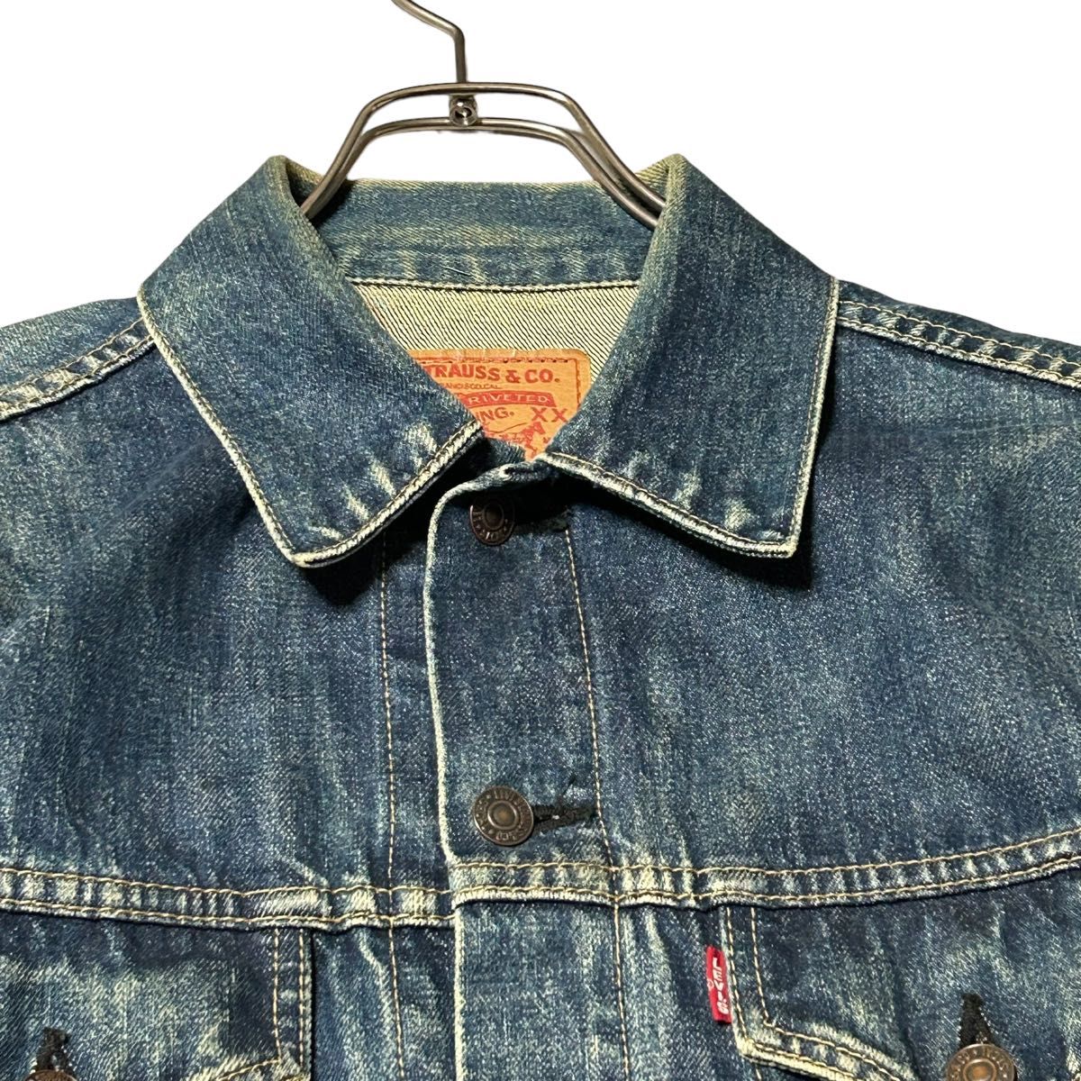 90s リーバイス 71557 60s復刻 ビッグE デニムジャケット 日本製 90s リーバイス 71557 60s復刻 ビッグE デニムジャケット 日本製
