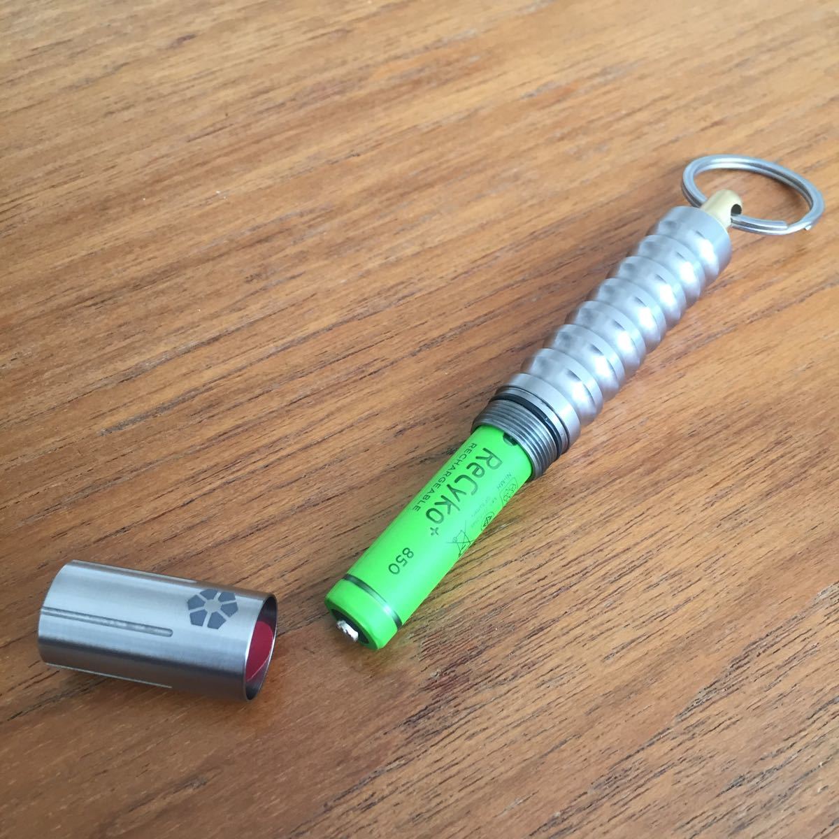 BETA QRv2 flashlight keychain 6/4 titanium チタン チタニウム フラッシュライト 検)surefire_画像4