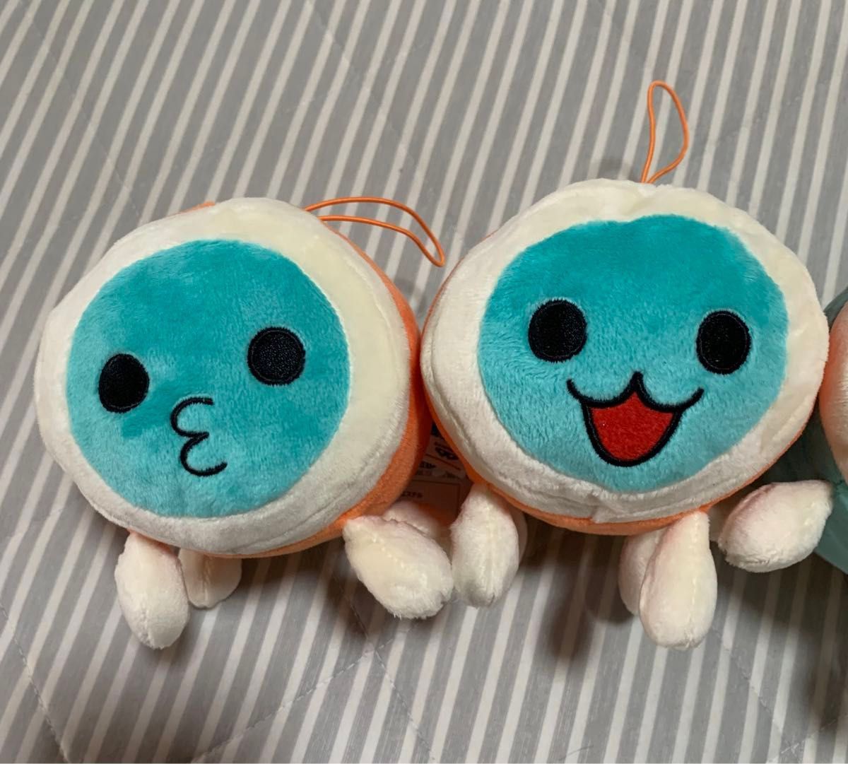 太鼓の達人 ドンちゃん ぬいぐるみキーホルダー 4個セット 太鼓の達人 ドンちゃん ぬいぐるみキーホルダー 4個セット