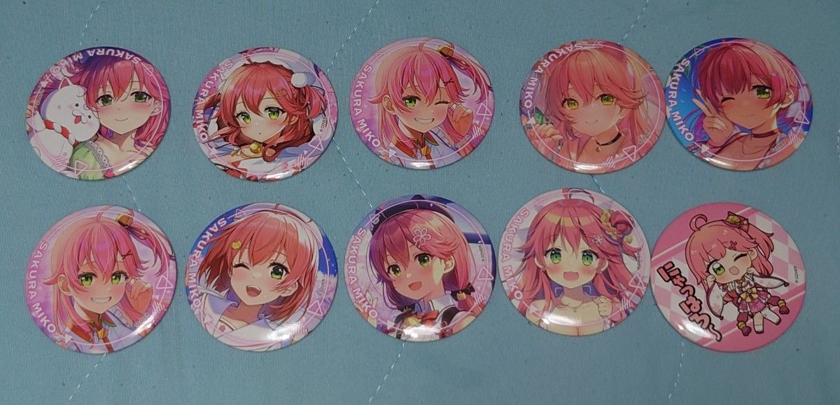 ホロライブさくらみこ 缶バッジ Art Selection 全10種セット ホロライブさくらみこ 缶バッジ Art Selection 全10種セット