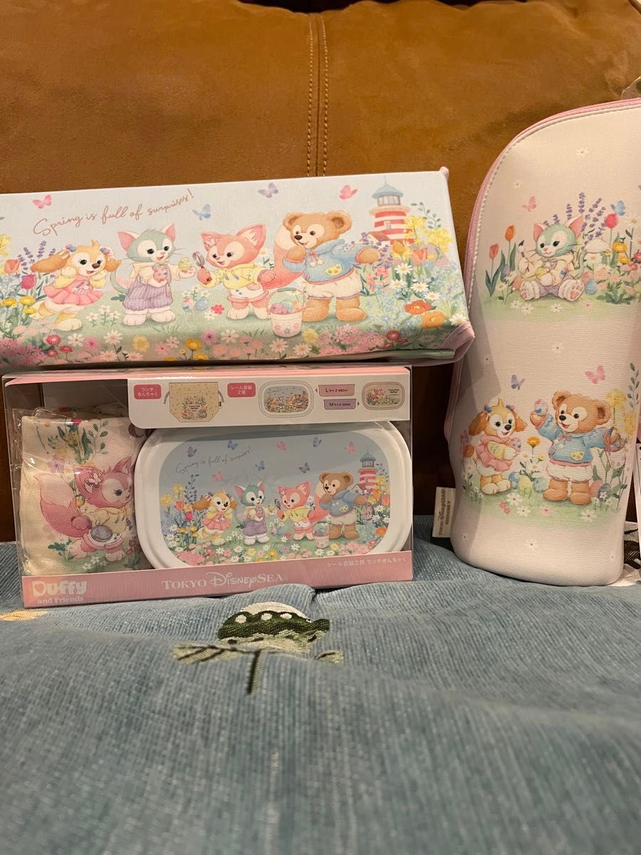 ディズニー ダッフィー カムファインドスプリング リーナベル お花見3点セット ディズニー ダッフィー カムファインドスプリング リーナベル お