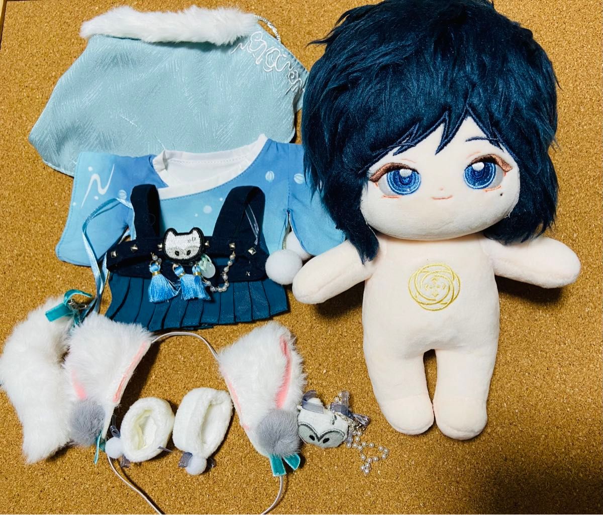 着せ替えぬいぐるみ 20cm 剣士 猫耳お洋服付き|Yahoo!フリマ 着せ替えぬいぐるみ 20cm 剣士 猫耳お洋服付き|Yahoo!フリマ