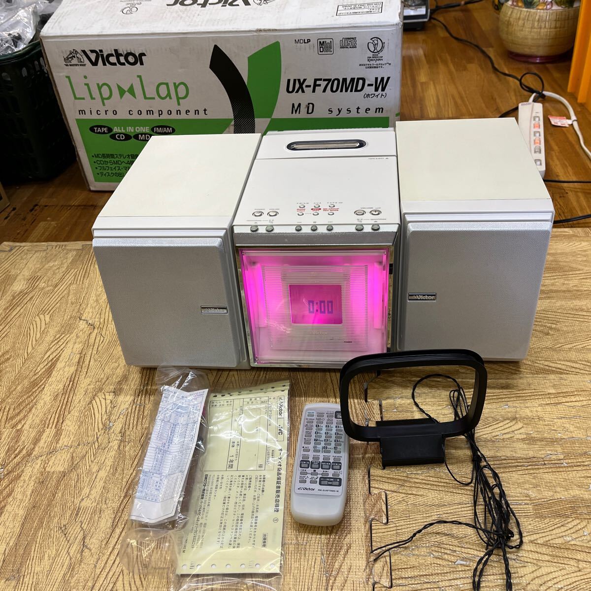 Yahoo!オークション - A8-8 Victor ビクター コンポ UX-F70MD-W Yahoo!オークション - A8-8 Victor ビクター コンポ UX-F70MD-W
