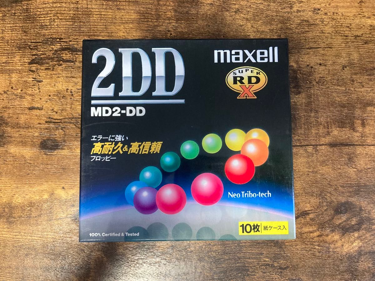 未開封品 maxell 2DD 5インチフロッピーディスク SUPER RDX 10枚 未開封品 maxell 2DD 5インチフロッピーディスク SUPER RDX 10枚