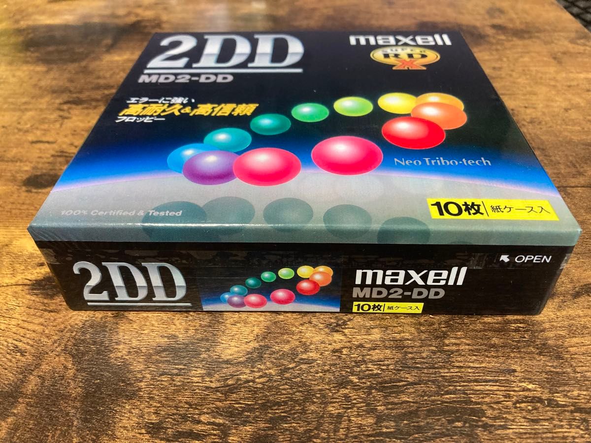 未開封品 maxell 2DD 5インチフロッピーディスク SUPER RDX 10枚 未開封品 maxell 2DD 5インチフロッピーディスク SUPER RDX 10枚