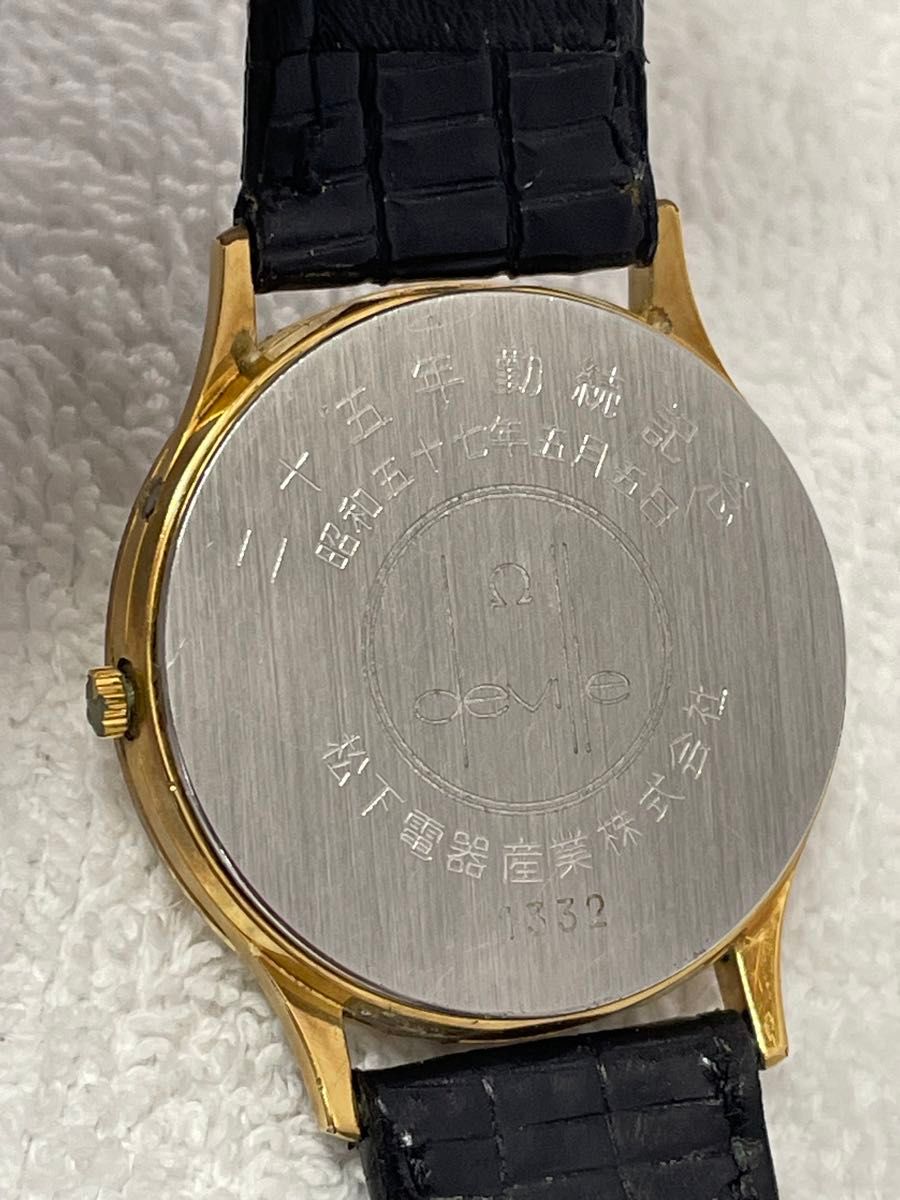 OMEGA オメガ デビル クォーツ【196 0158】デイト cal 1332 OMEGA オメガ デビル クォーツ【196 0158】デイト cal 1332