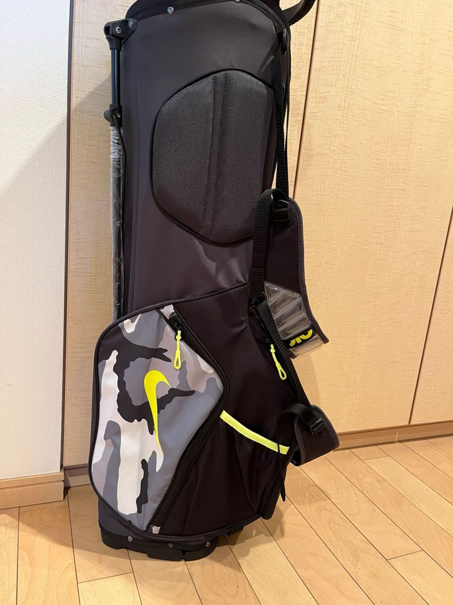 値下げ フード無 NIKE GOLF キャディバッグ ゴルフバッグ 黒 値下げ フード無 NIKE GOLF キャディバッグ ゴルフバッグ 黒