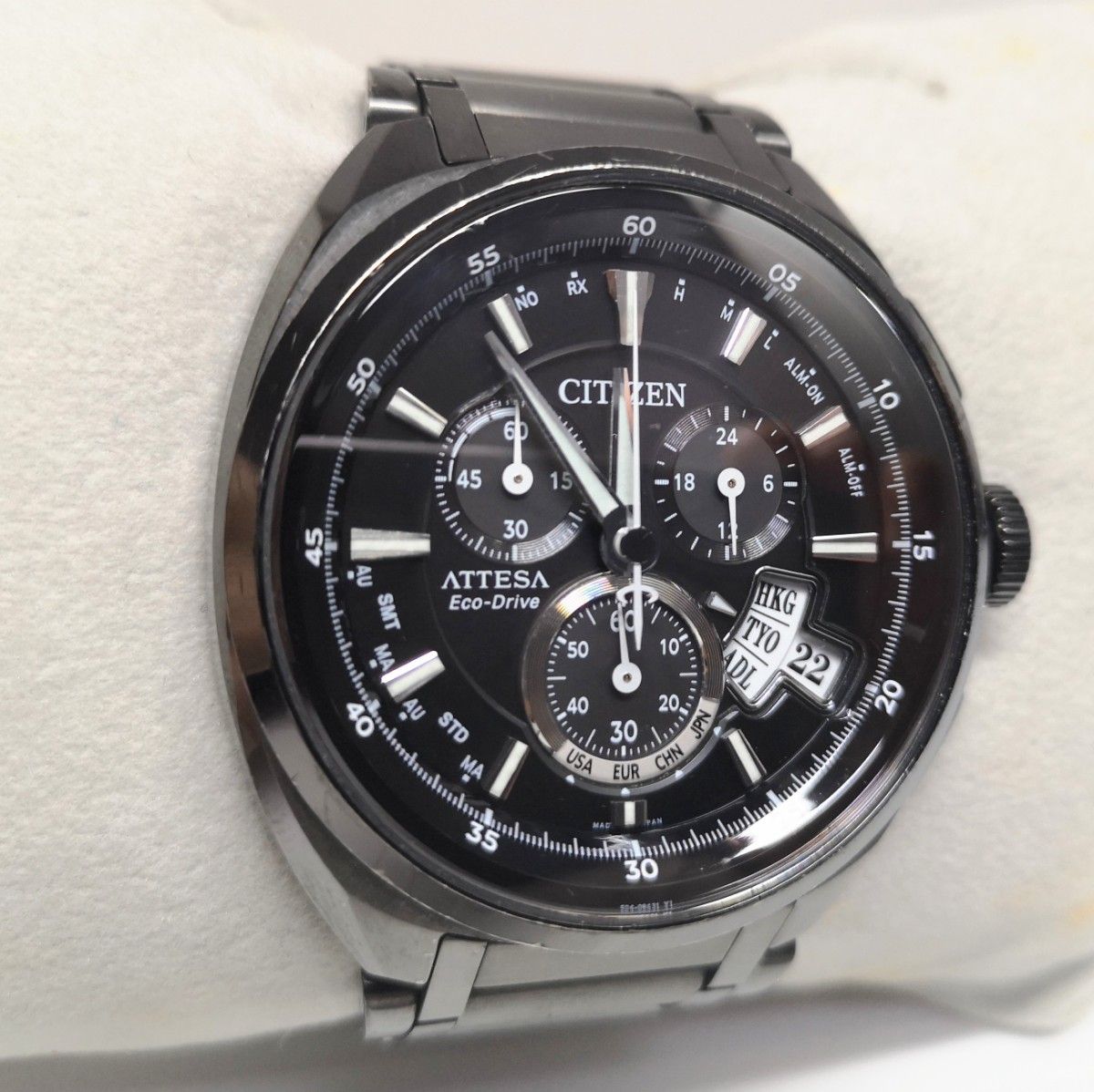 シチズン CITIZEN アテッサ 福山雅治モデル ATD53-3012 ブラック シチズン CITIZEN アテッサ 福山雅治モデル ATD53-3012 ブラック