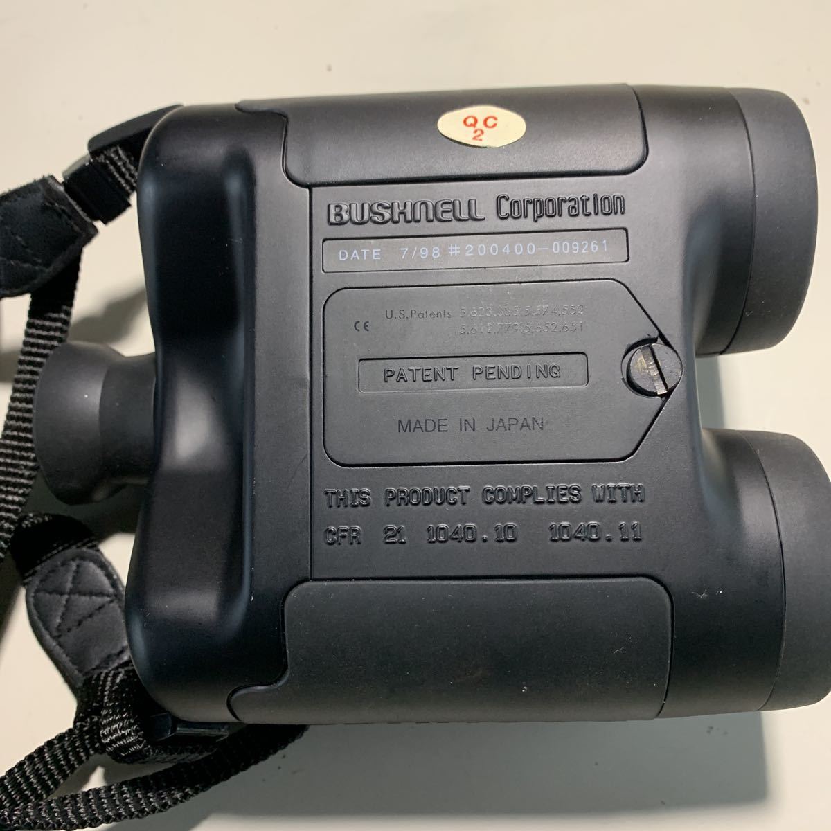 BUSHNELL RANGING Corporation MADE IN japan 測定器 BUSHNELL RANGING Corporation MADE IN japan 測定器