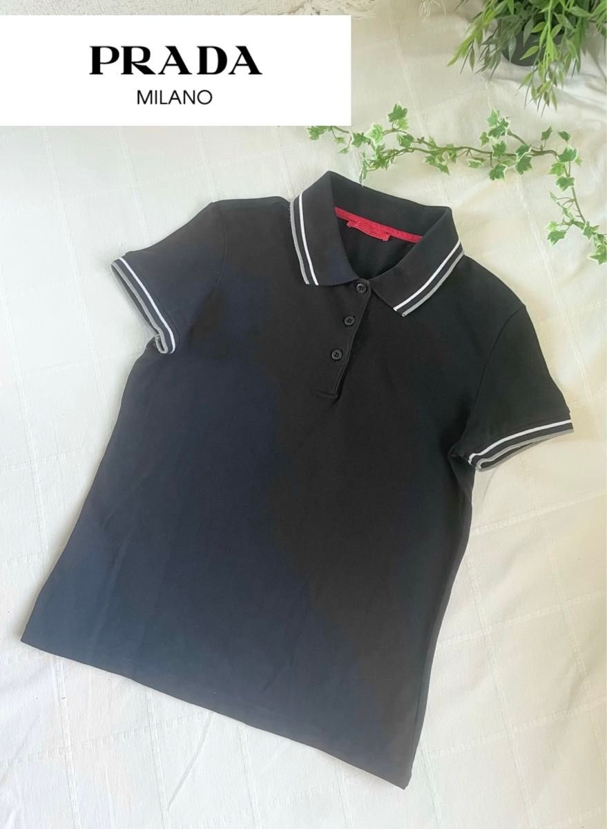 黒M 【極美品】PRADAプラダスポーツ ポロシャツ ゴルフ テニス 黒M 【極美品】PRADA プラダ ポロシャツ ゴルフ テニス|Yahoo
