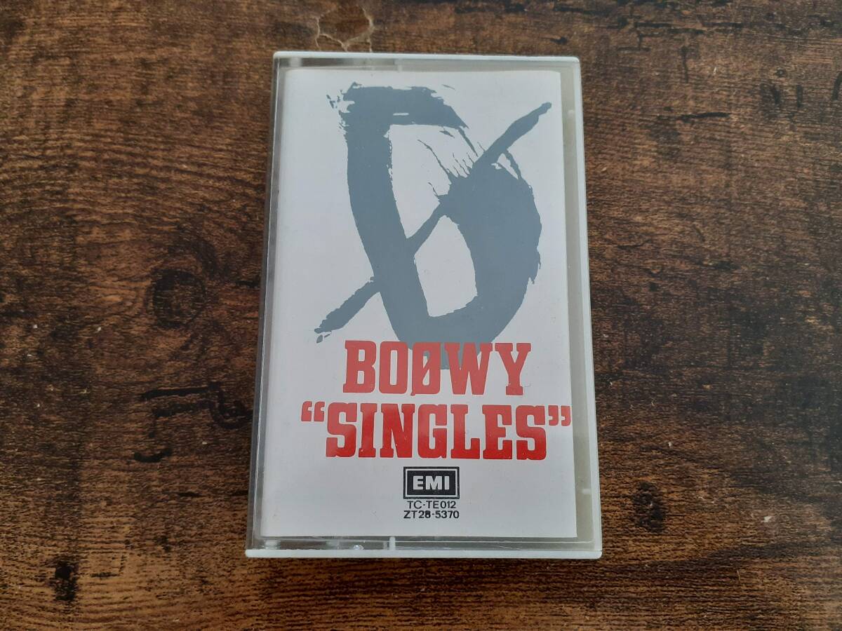 Q0237 BOOWY / SINGLES / カセットテープ / 氷室京介 布袋寅泰 Q0237 BOOWY / SINGLES / カセットテープ / 氷室京介 布袋寅泰