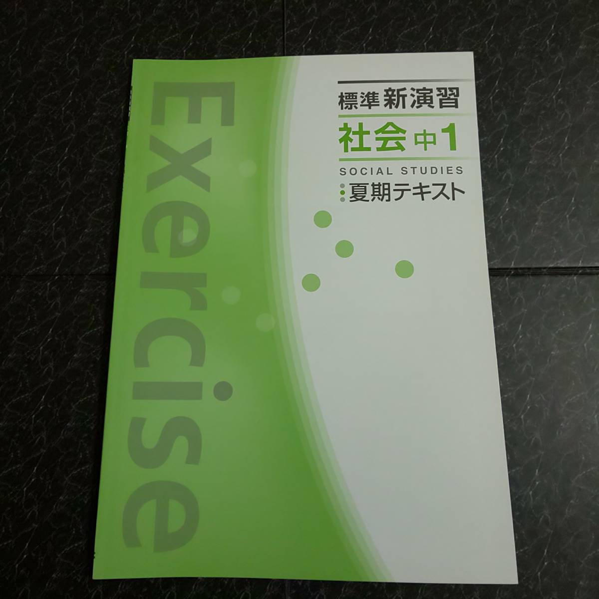 ヤフオク 標準 新演習 社会 中学1年 夏期テキスト 塾専用 ヤフオク 標準 新演習 社会 中学1年 夏期テキスト 塾専用