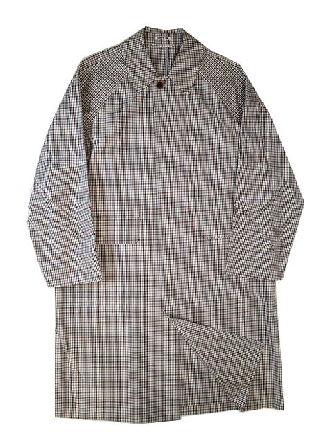 新品 AURALEE オーラリー FINX WEATHER CLOTH CHECK COAT チェックコート 4 ジャケット