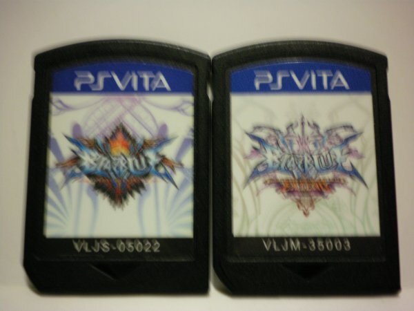 PSVita Brave Roo Chrono fan tazma+ Brave Roo Conte .nyuam shift ek stain doBLAZBLUE bargain 2 pcs set ( soft only )