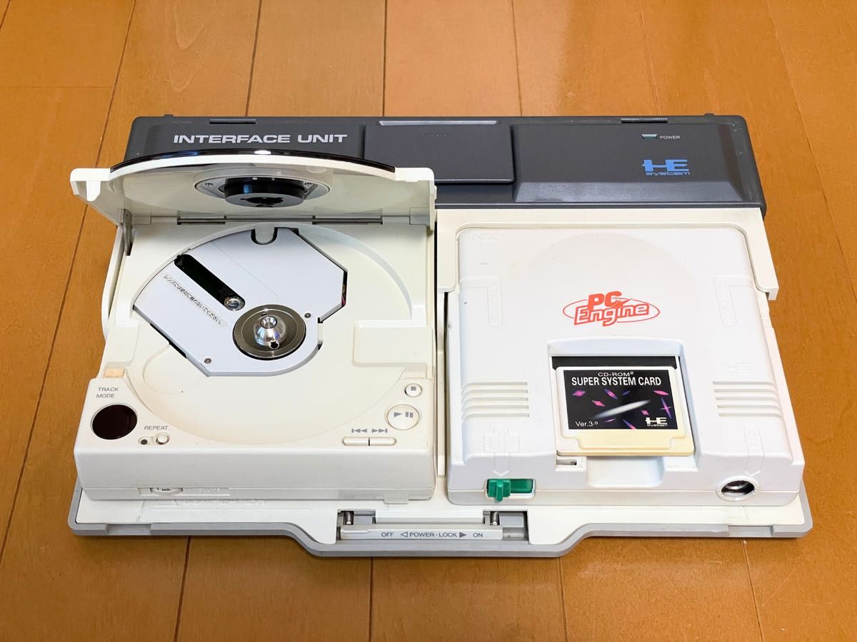動作確認済】PCエンジンCD-ROM2フルセット(ギア交換・分解清掃済 動作確認済】PCエンジンCD-ROM2フルセット(ギア交換・分解清掃済