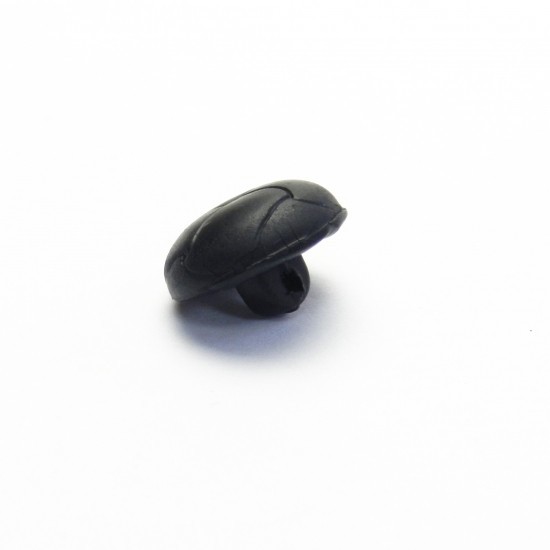 黒色系の皮革調ボタン/15mm/足つき/カーディガンやコートに最適-C10-15-BK-676_画像4