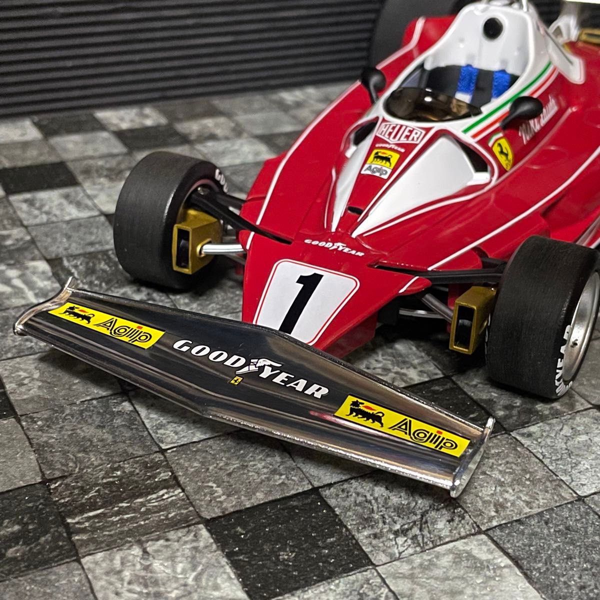 カスタム品 1/18 Mattel Elite フェラーリ 312T2 1976|Yahoo カスタム品 1/18 Mattel Elite フェラーリ 312T2 1976|Yahoo