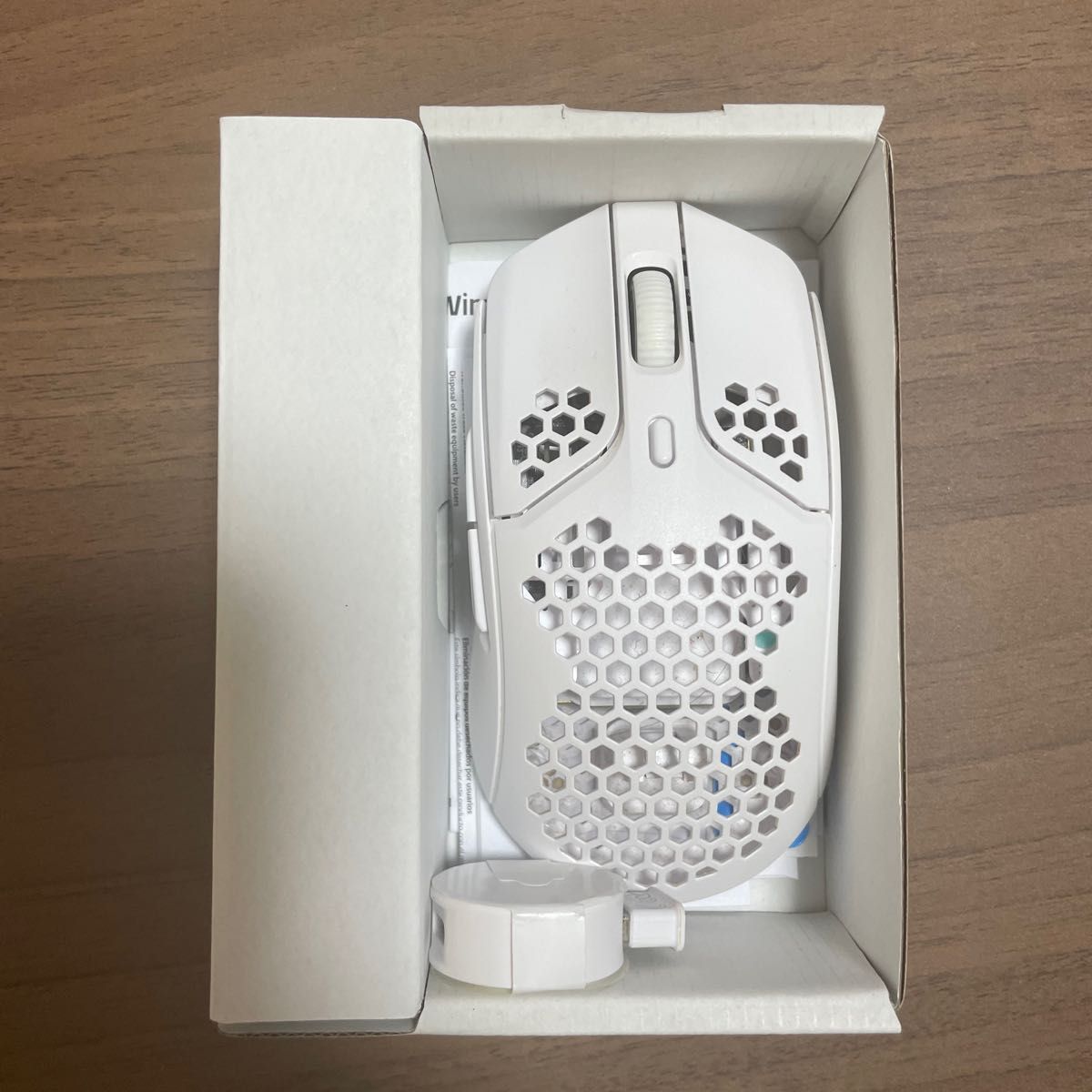 HyperX Pulsefire Haste ワイヤレスゲーミングマウス 4P5D8AA(ホワイト)