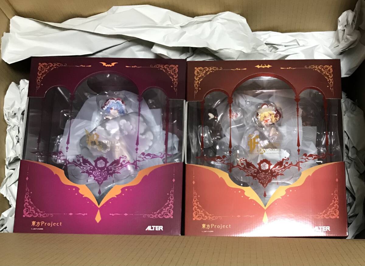 未開封 アルター 東方 フランドール レミリア 2種セット 未開封・2体セット】東方Project フランドール・スカーレット