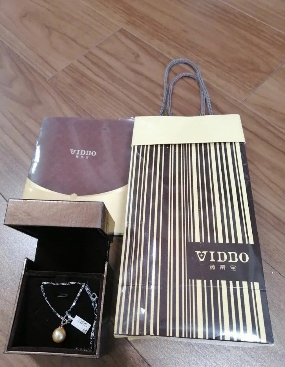 新品未使用 保証書付 VIDBO 金真珠 10mm玉 ネックレス|Yahoo 新品未使用 保証書付 VIDBO 金真珠 10mm玉 ネックレス|Yahoo