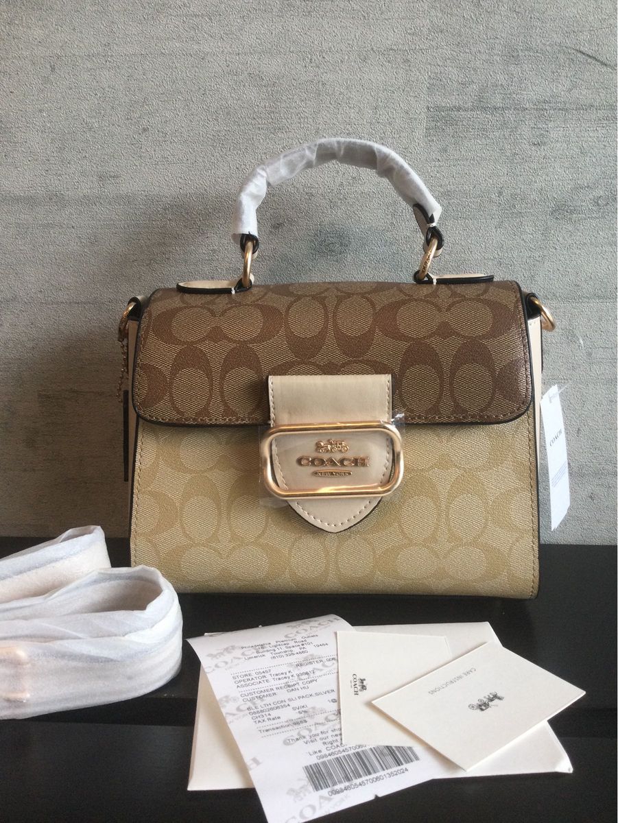 新品 COACH コーチ ショルダーバッグ モーガン トップ ハンドル 新品 COACH コーチ ショルダーバッグ モーガン トップ ハンドル