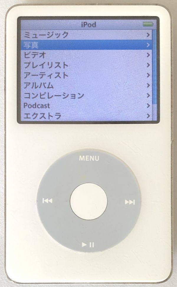 Wolfson製造DAC裝載【Apple】iPod Classic 第5代(60GB)白：運費185日元 原文:Wolfson社製DAC搭載【Apple】iPod Classic 第５世代（60GB）ホワイト：送料185円