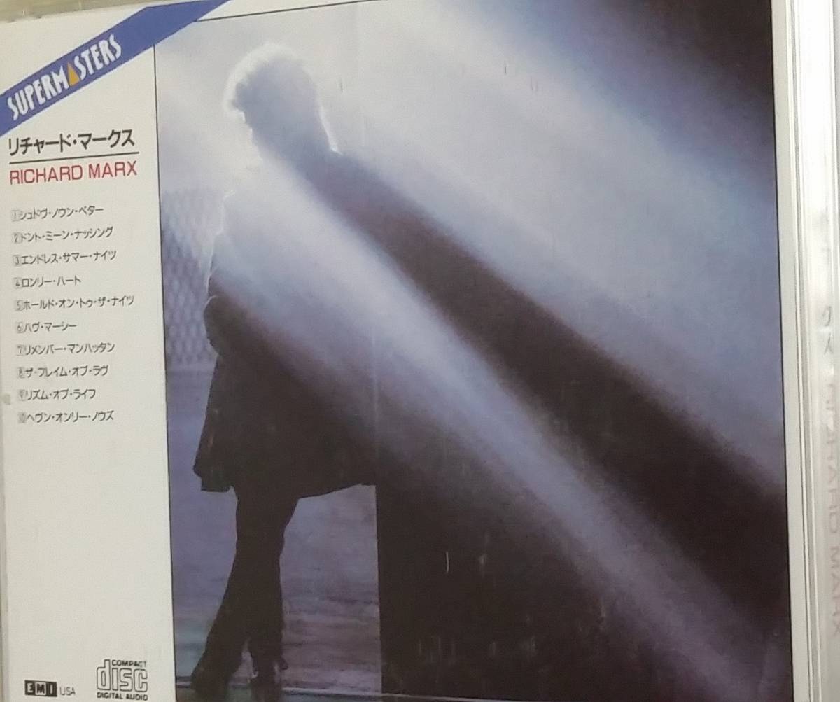 希少 Richard Marx 日本語訳詞付き※ リチャード・マークス　デビュー ファーストアルバム CD SHOULD'VE KNOWN BETTER , HEAVEN ONLY KNOWS_画像2