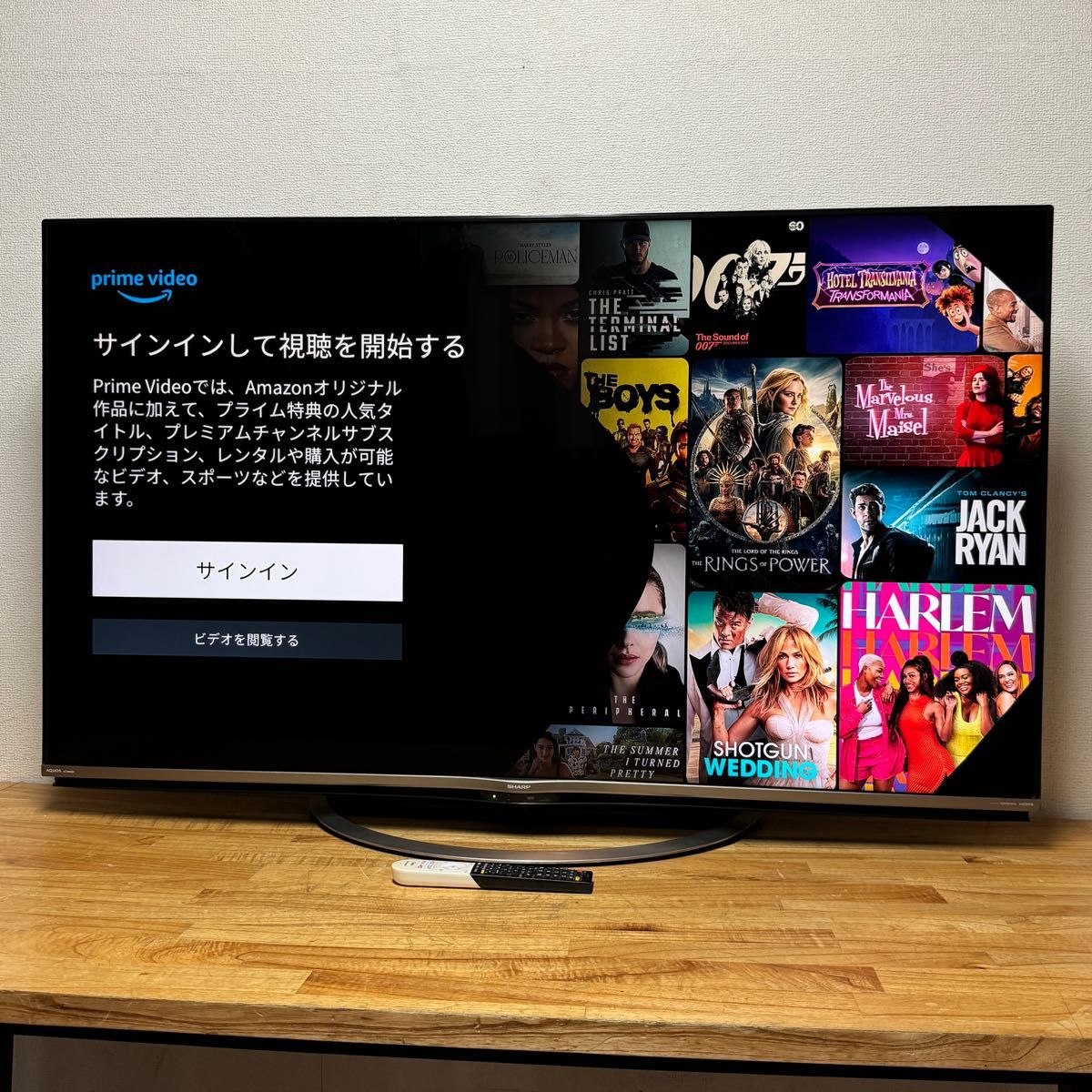 シャープ 60インチ 4K 液晶テレビ AQUOS LC-60US5 Android TV 2 シャープ 60インチ 4K 液晶テレビ AQUOS LC-60US5 Android TV 2