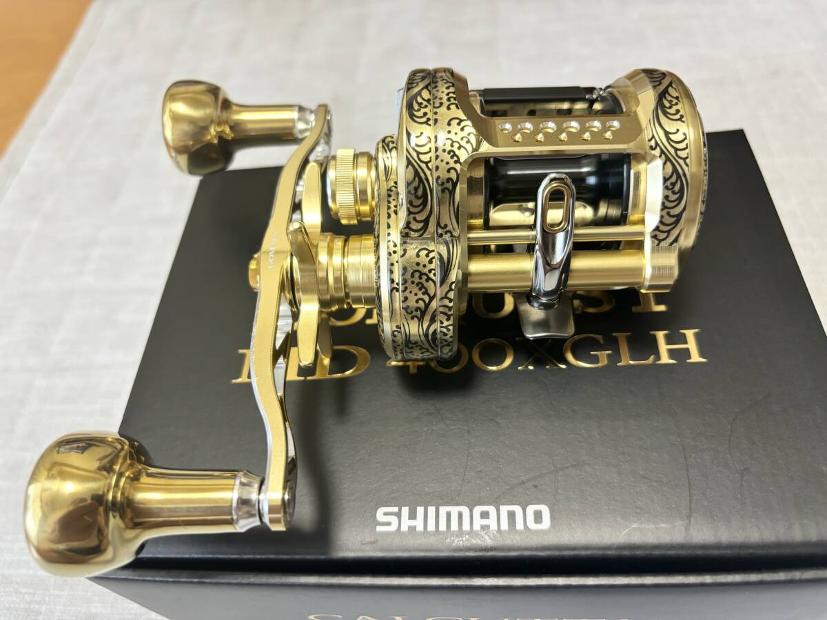シマノ 23 カルカッタコンクエスト MD 400XGLH 右ハンドル (2023 シマノ 23 カルカッタコンクエスト MD 400XGLH 右ハンドル (2023