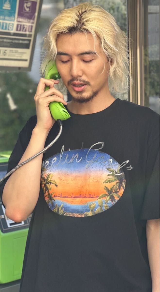 藤井風 お土産Tシャツ M 日産スタジアム Fujii Kaze 完売品 藤井風 お土産Tシャツ M 日産スタジアム Fujii Kaze 完売品