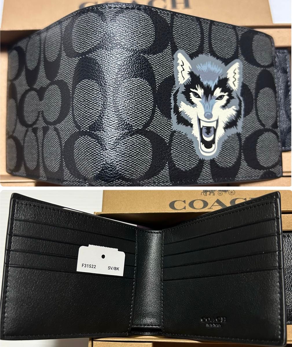 新品 coach コーチ 折り財布 3点セット キーホルダー パスケース 新品 coach コーチ 折り財布 3点セット キーホルダー パスケース