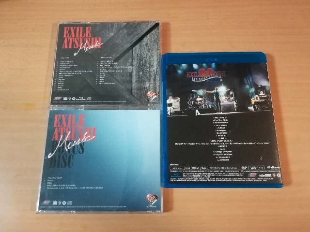 EXILE ATSUSHI CD「MUSIC」2CD＋2Blu-ray初回盤●_画像2