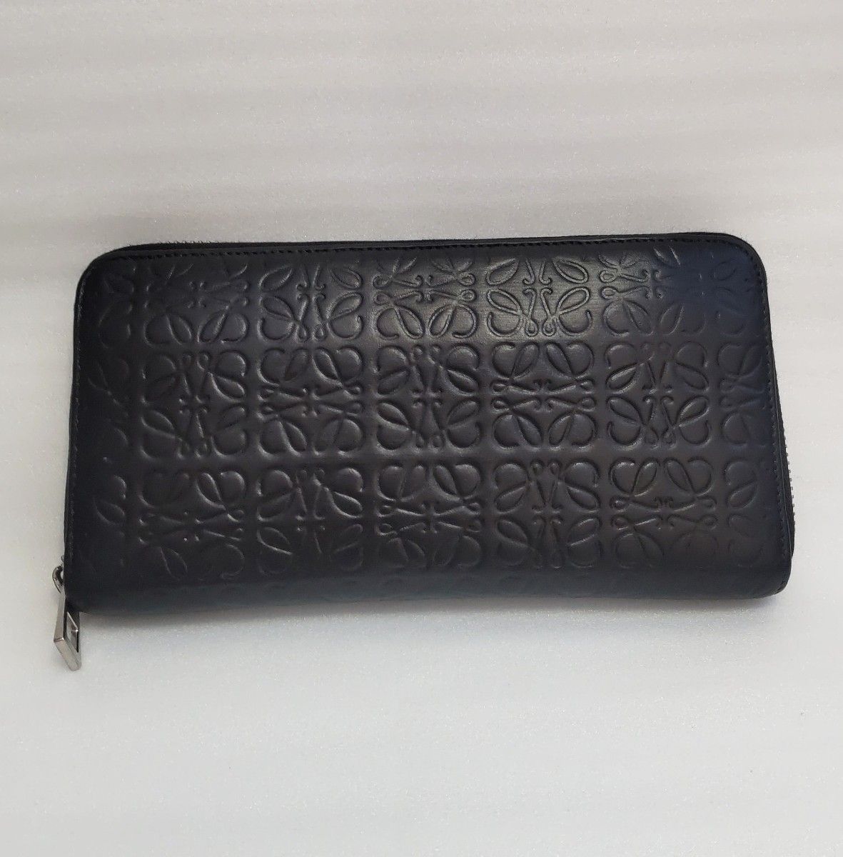 LOEWE ロエベ 財布 長財布 ラウンドファスナー レザー ブラック LOEWE ロエベ 財布 長財布 ラウンドファスナー レザー ブラック
