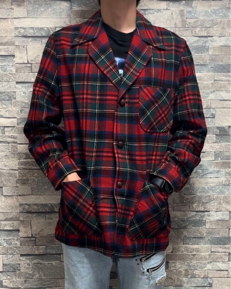50s PENDLETON ペンドルトンウールシャツ ヴィンテージ くるみ 50s PENDLETON ペンドルトンウールシャツ ヴィンテージ くるみ