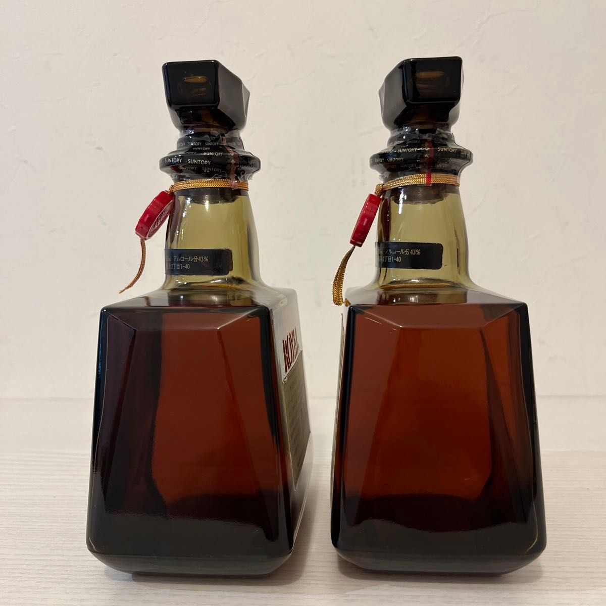 サントリー ローヤル 旧ボトル 2本 新品未開封 古酒 山崎 白州 サントリー ローヤル 旧ボトル 2本 新品未開封 古酒 山崎 白州