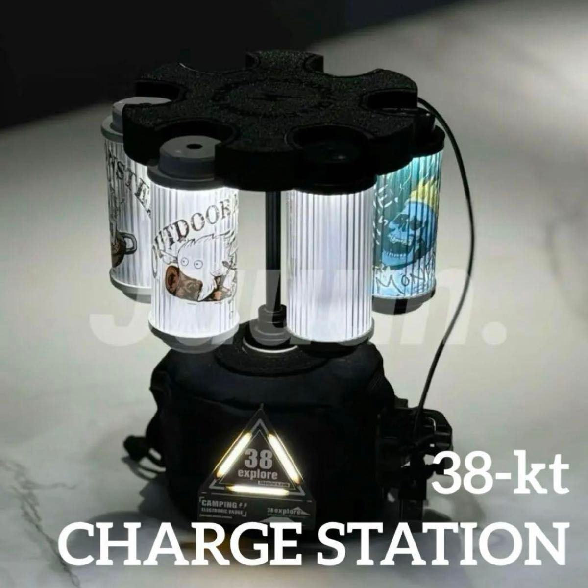 Juuun 38explore 38灯 38-kt MIYABI 充電器 CHARGE STATION Juuun 38explore 38灯 38-kt MIYABI 充電器 CHARGE STATION