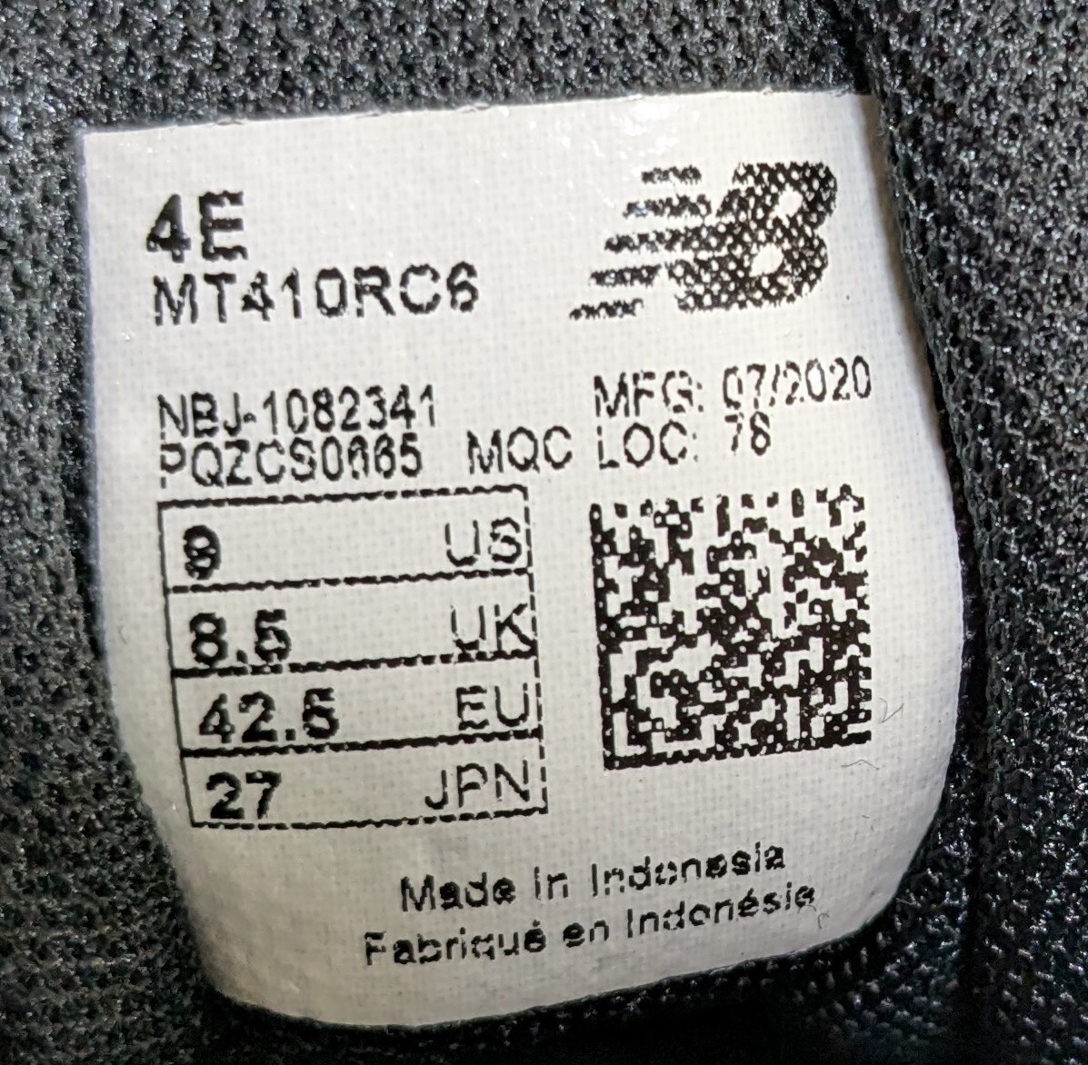 New balance mt410rc6 hotsell