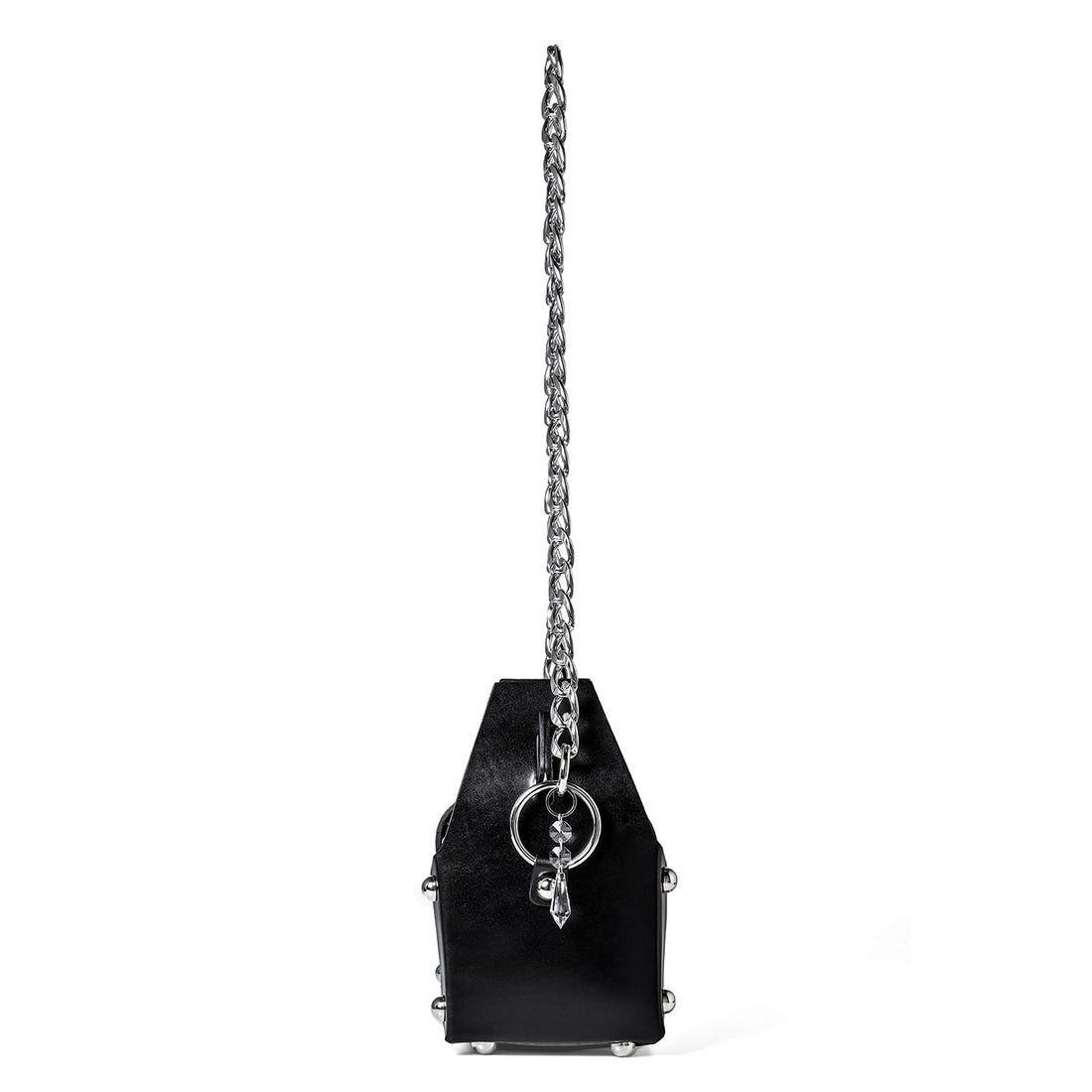 MASU 24AW LEATHER CAKE BAG 黒 ブラック ラージ 大 エム MASU 24AW LEATHER CAKE BAG 黒 ブラック ラージ 大 エム