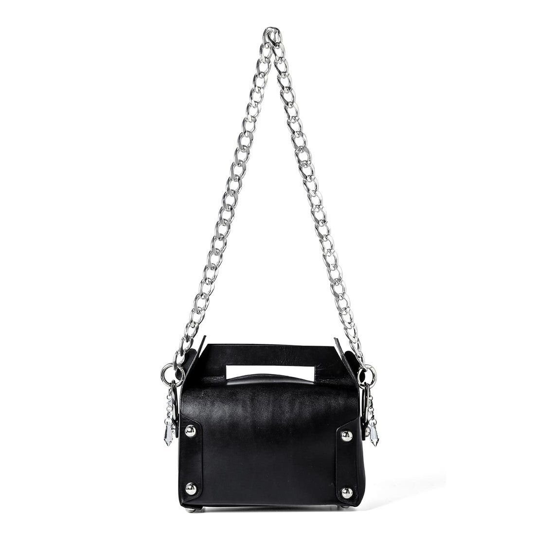 MASU 24AW LEATHER CAKE BAG 黒 ブラック ラージ 大 エム MASU 24AW LEATHER CAKE BAG 黒 ブラック ラージ 大 エム
