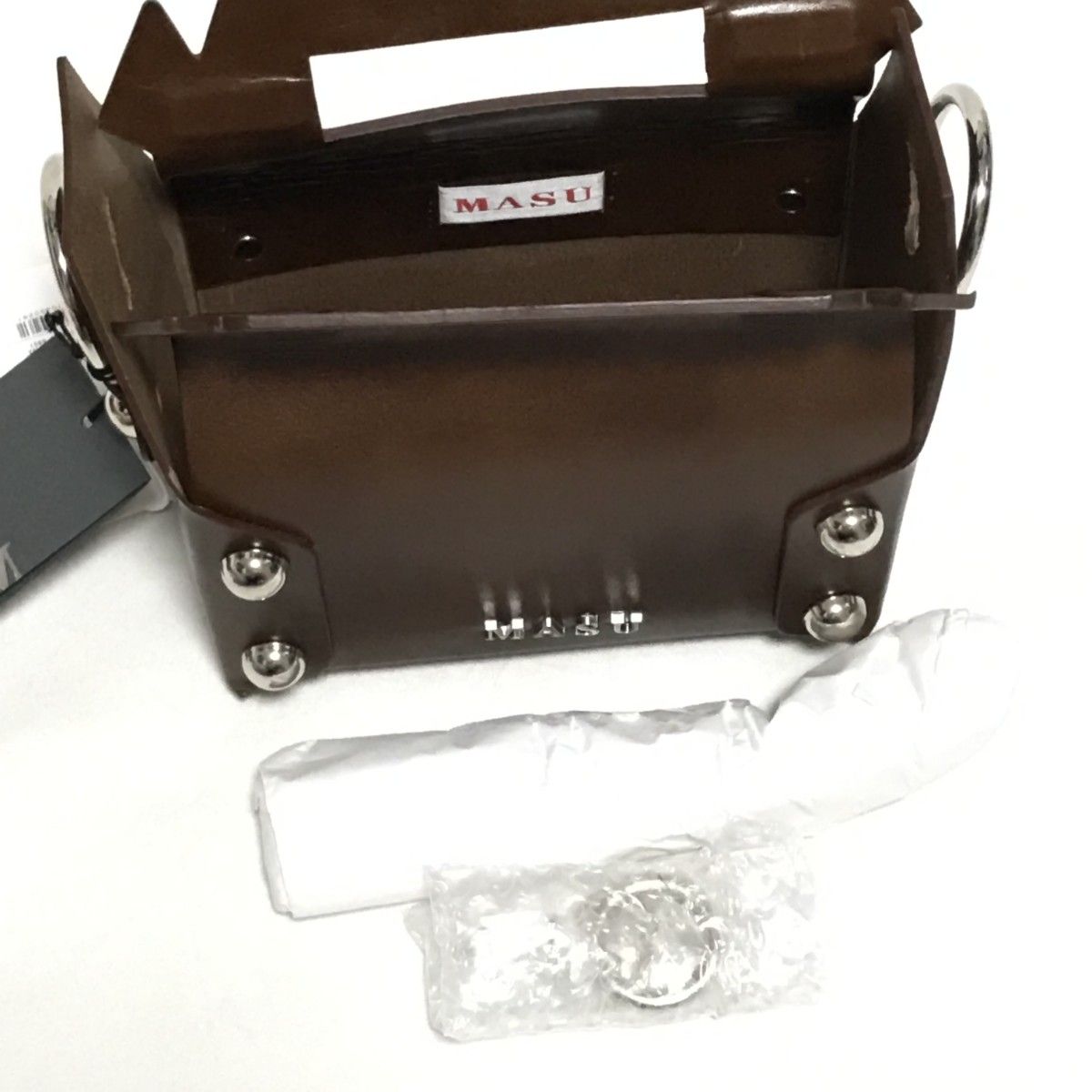 24AW】MASU エムエーエスユー / LEATHER CAKE MINI BAG | TRENT 24AW】MASU エムエーエスユー / LEATHER CAKE MINI BAG | TRENT