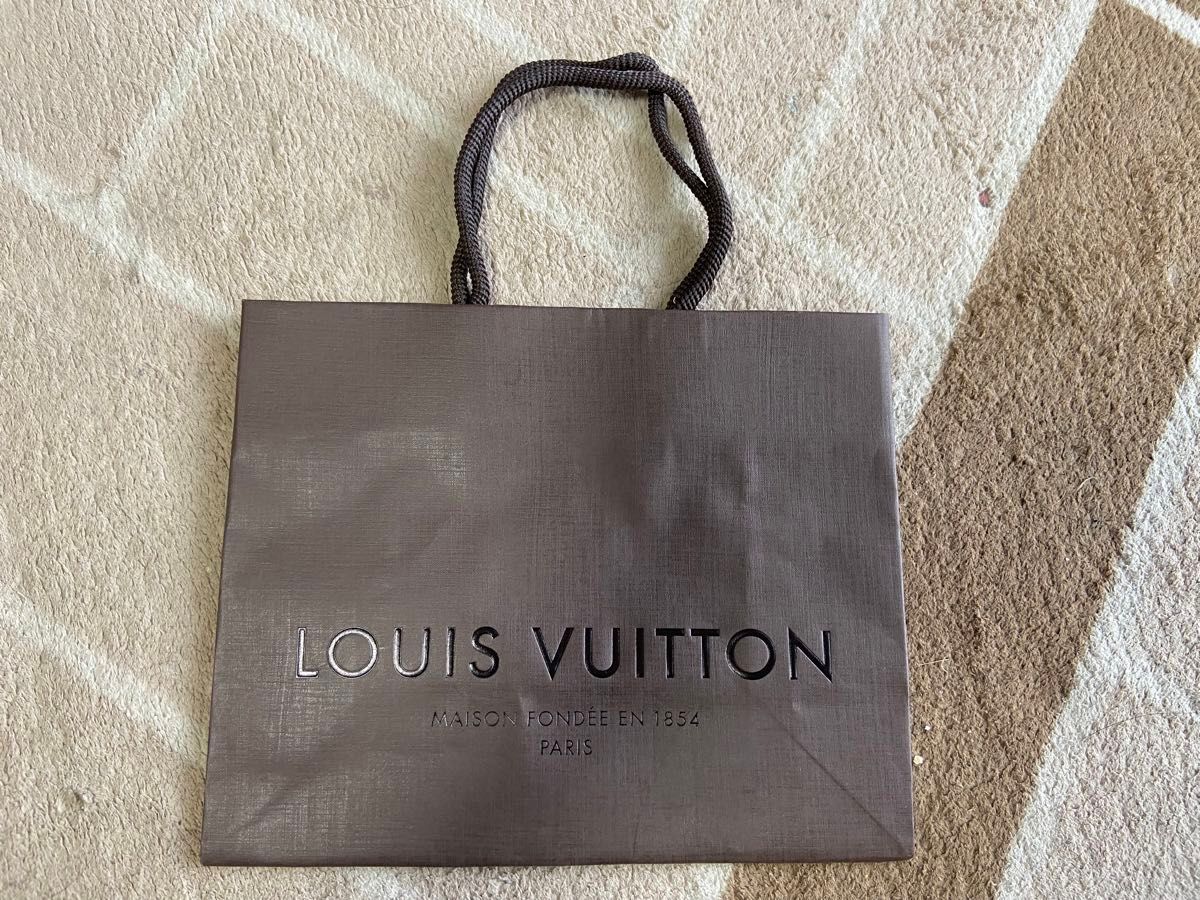 ルイヴィトン 紙袋 LOUIS VUITTON 茶色 ヴィトン ショップ袋 ルイヴィトン 紙袋 LOUIS VUITTON 茶色 ヴィトン ショップ袋