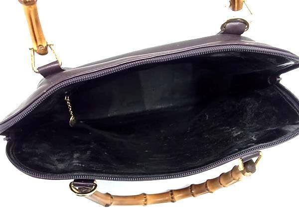 1円 □美品□ GUCCI グッチ 000.1186.0289 バンブー レザー 2WAY 1円 □美品□ GUCCI グッチ 000.1186.0289 バンブー レザー 2WAY