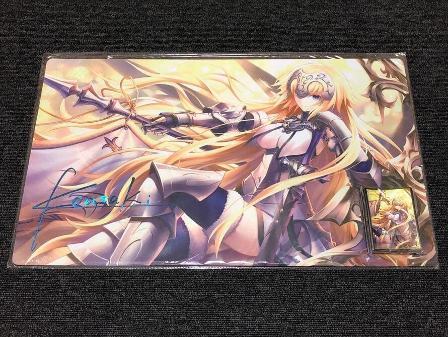 未開封】 Fate FGO ジャンヌ スリーブ プレイマット セット 未開封】 Fate FGO ジャンヌ スリーブ プレイマット セット