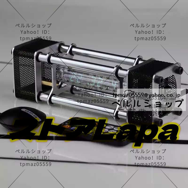 IV-18 VFDチューブ ニキシー管 クロック 完成品 アルミニウム IV-18 VFDチューブ ニキシー管 クロック 完成品 アルミニウム