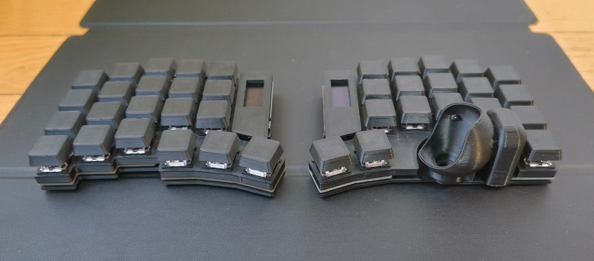 トラックボール付き 分割メカニカルキーボード Keyball39 黒 XDA トラックボール付き 分割メカニカルキーボード Keyball39 黒 XDA