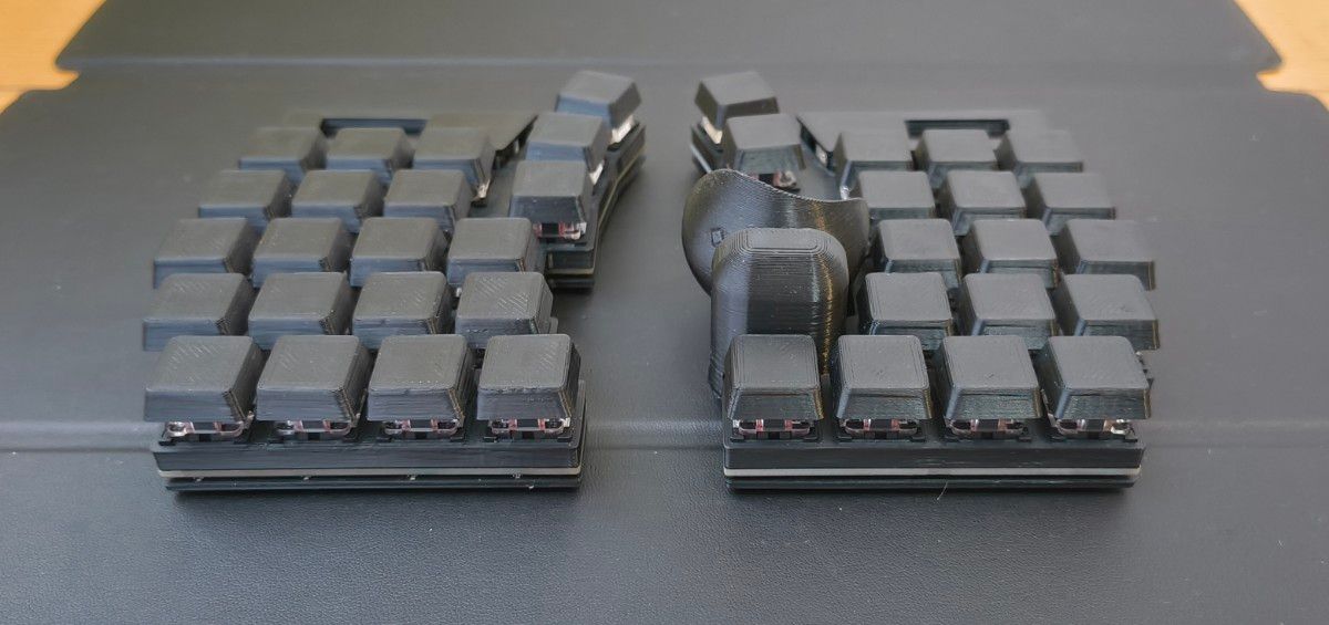 トラックボール付き 分割メカニカルキーボード Keyball39 黒 XDA トラックボール付き 分割メカニカルキーボード Keyball39 黒 XDA