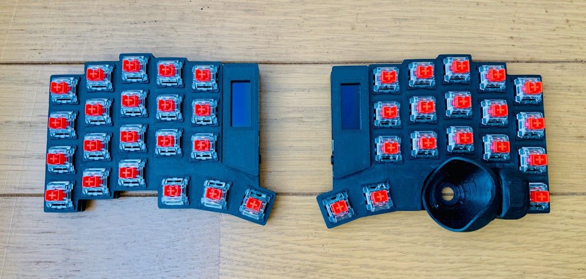 トラックボール付き 分割メカニカルキーボード Keyball39 黒 トラックボール付き 分割メカニカルキーボード Keyball39 黒