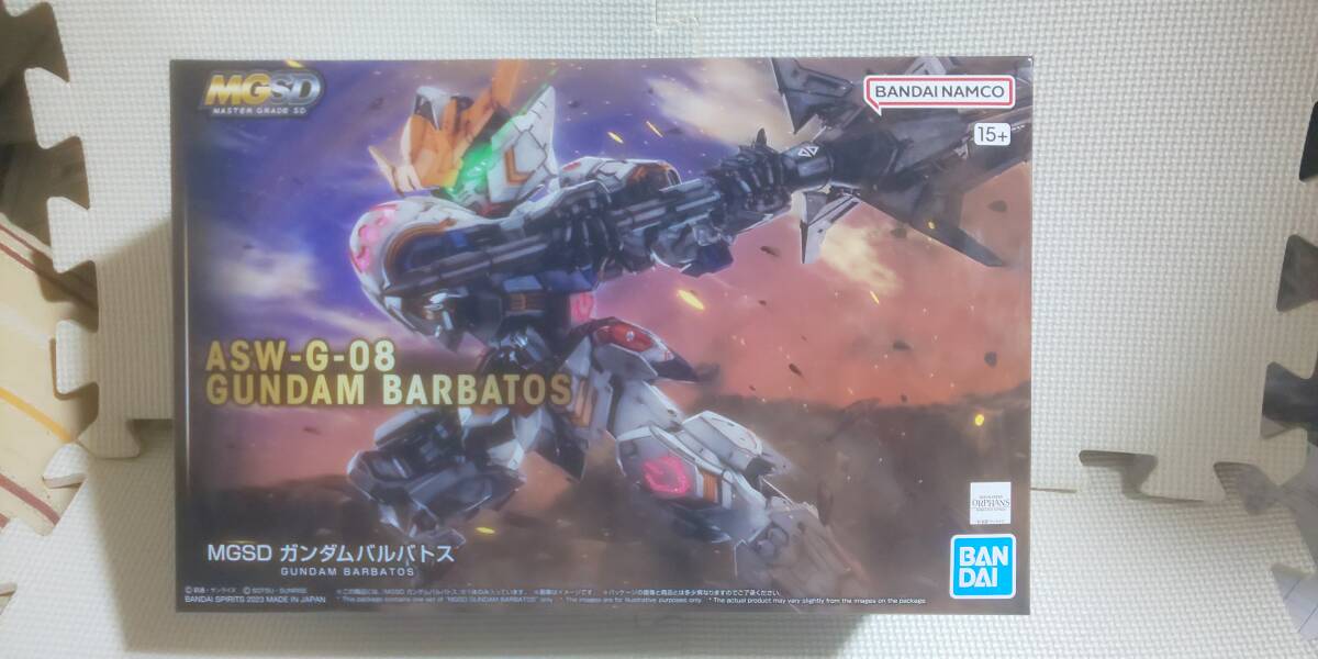 バンダイ　MGSD　ガンダムバルバトス　ASW-G-08　新品未開封　機動戦士ガンダム　鉄血のオルフェンズ　